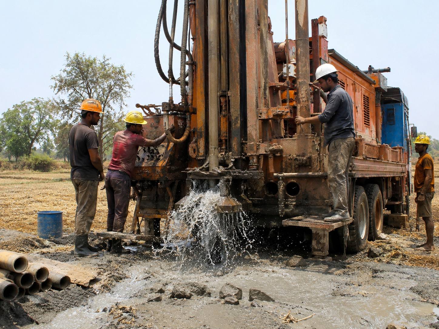 Borewell Drilling & Reboring